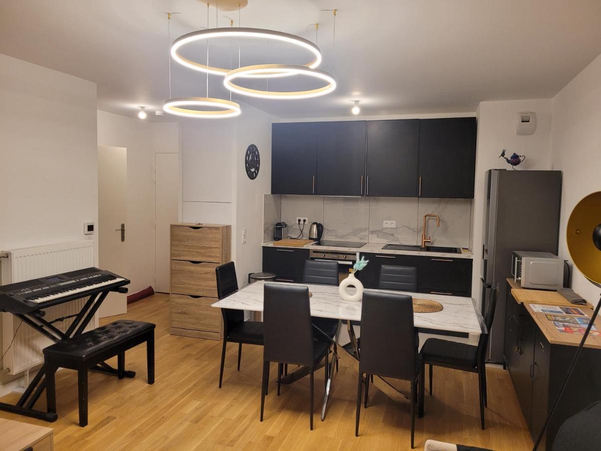 Appartement Chic 5 Min Disneyland/Vallee Village Serris Kültér fotó